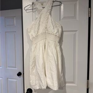 Cleobella Cream Halter Summer Dress